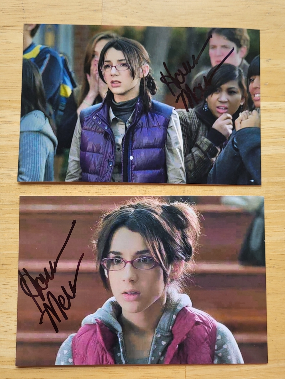 Hannah Marks The Amazing Spiderman Weeks Danika Hand Signed 4x6 Autograph Photos